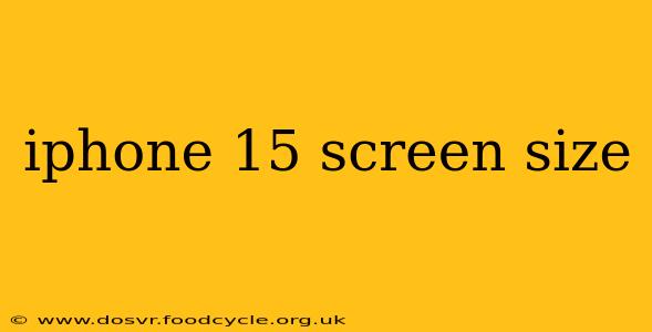 iphone 15 screen size