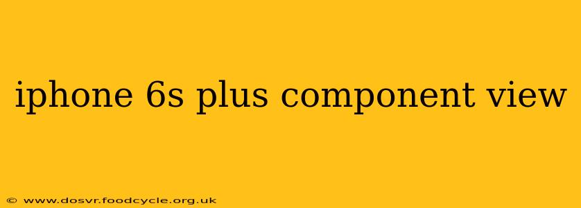 iphone 6s plus component view