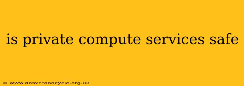 is private compute services safe