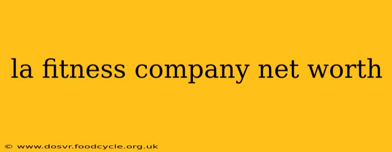 la fitness company net worth
