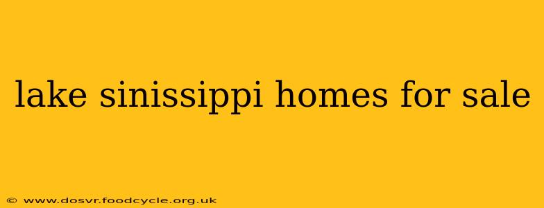 lake sinissippi homes for sale