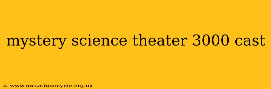 mystery science theater 3000 cast