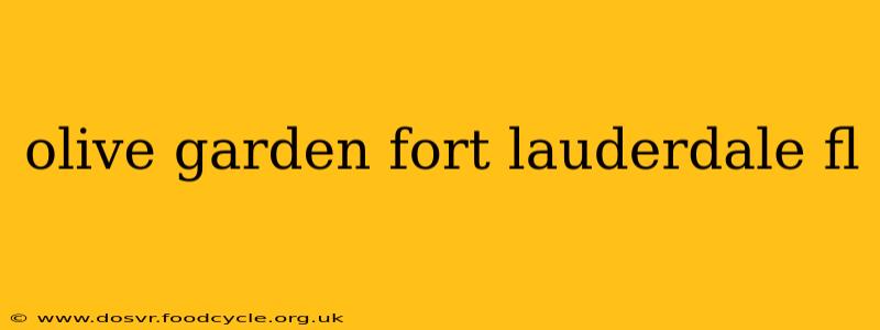 olive garden fort lauderdale fl