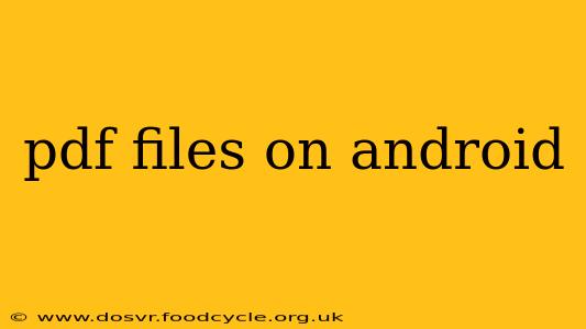 pdf files on android
