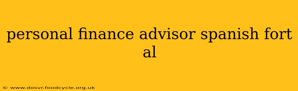 personal finance advisor spanish fort al