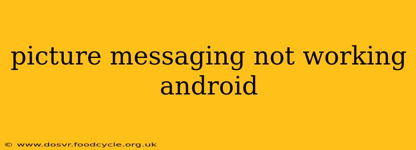 picture messaging not working android