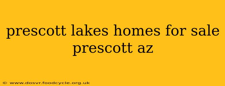 prescott lakes homes for sale prescott az