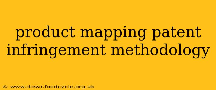 product mapping patent infringement methodology