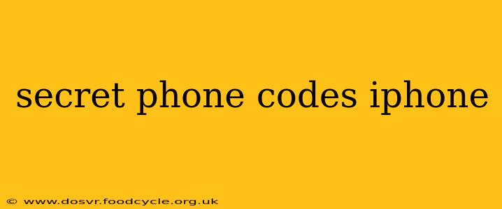 secret phone codes iphone
