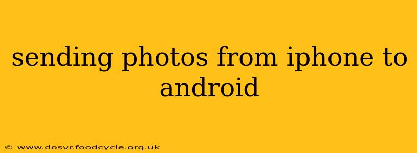 sending photos from iphone to android