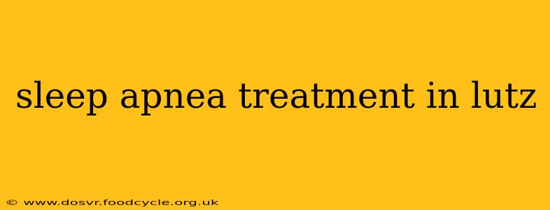 sleep apnea treatment in lutz