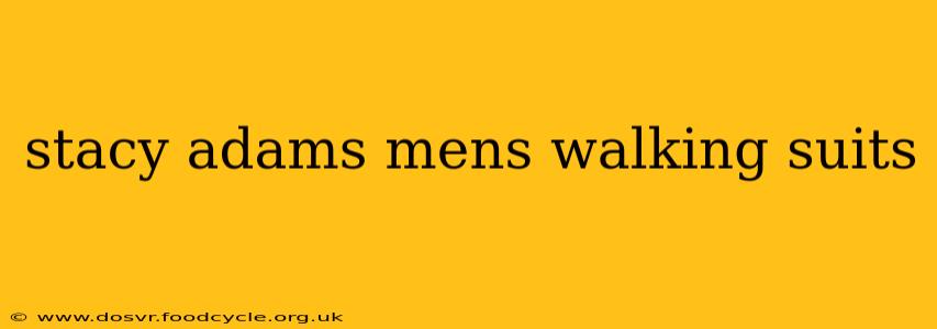 stacy adams mens walking suits