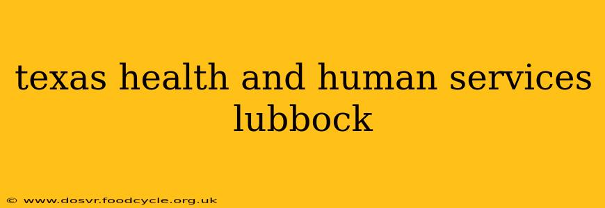 texas health and human services lubbock
