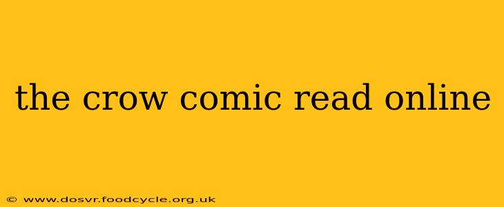 the crow comic read online
