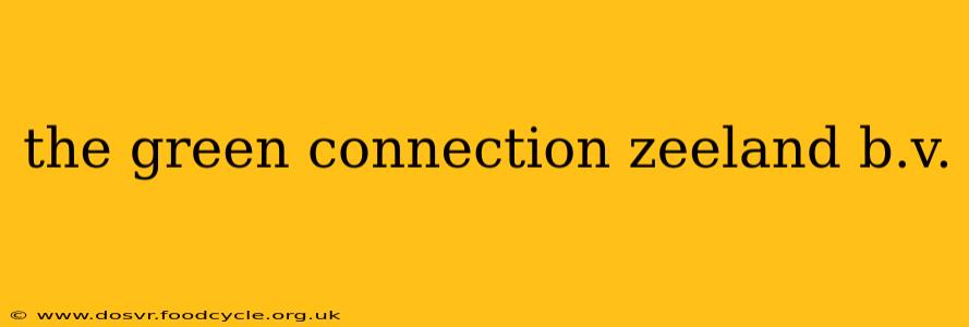 the green connection zeeland b.v.