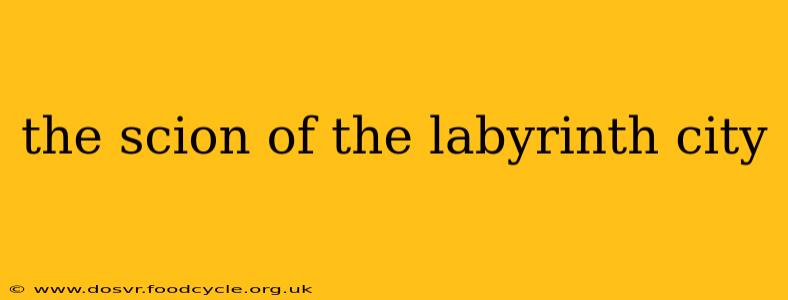 the scion of the labyrinth city
