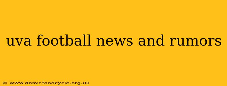 uva football news and rumors