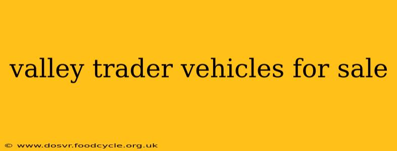 valley trader vehicles for sale