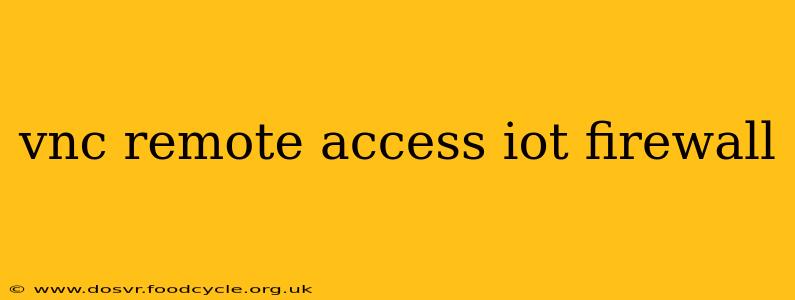 vnc remote access iot firewall