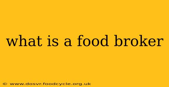 what is a food broker
