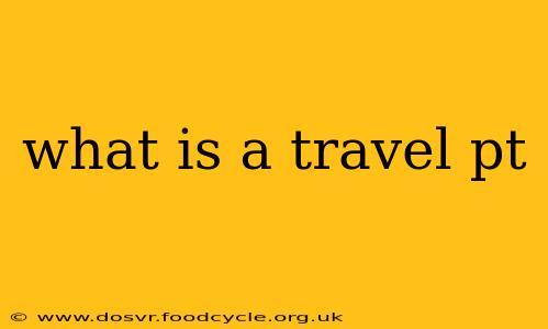 what is a travel pt
