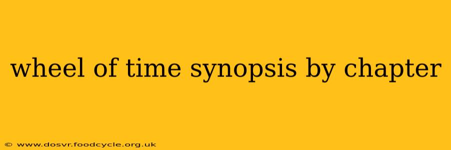 wheel of time synopsis by chapter