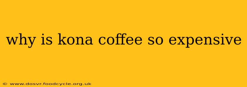why is kona coffee so expensive