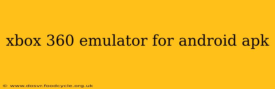 xbox 360 emulator for android apk