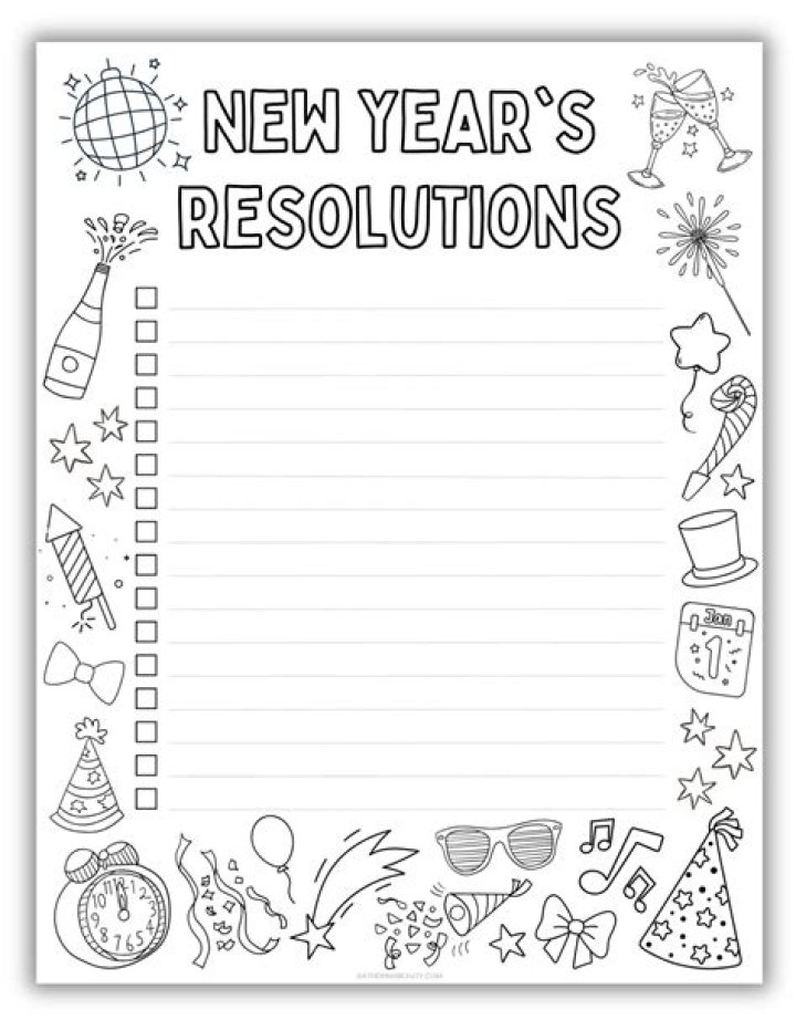 10 Celebrity New Year's Resolutions