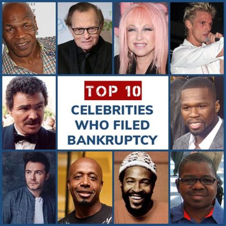10 Other Celebrities Who Filed For Bankruptcy