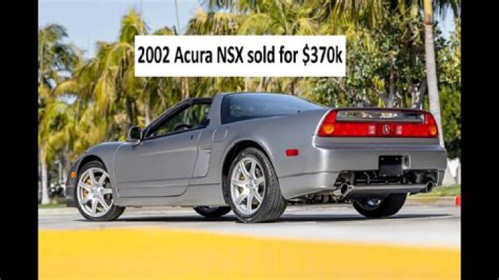 The First New Acura NSX Just Sold For Over $1 Million