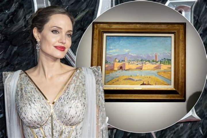 Angelina Jolie Sells A Painting By Winston Churchill For More Than $11 Million