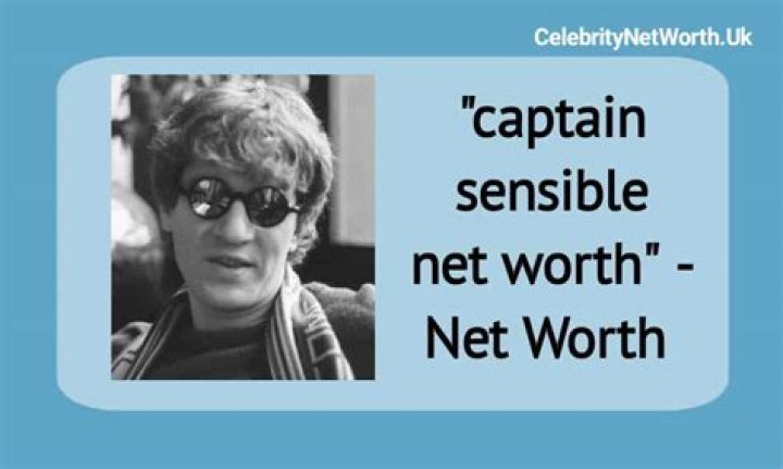 Captain Sensible Net Worth | Celebrity Net Worth