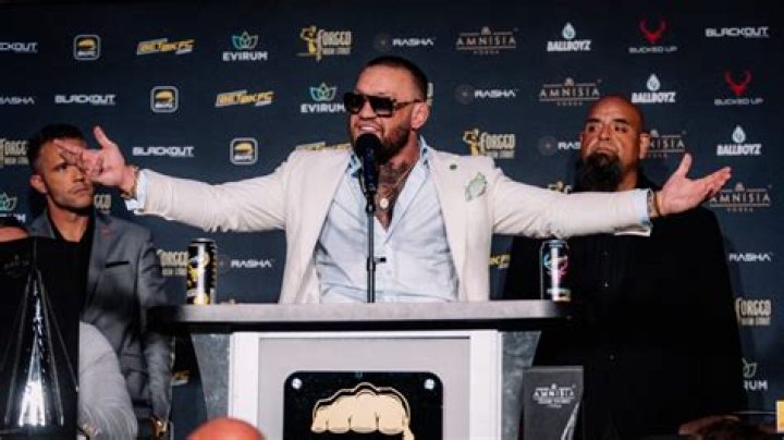 Conor McGregor Claims He'll Make $40 Million In 2016