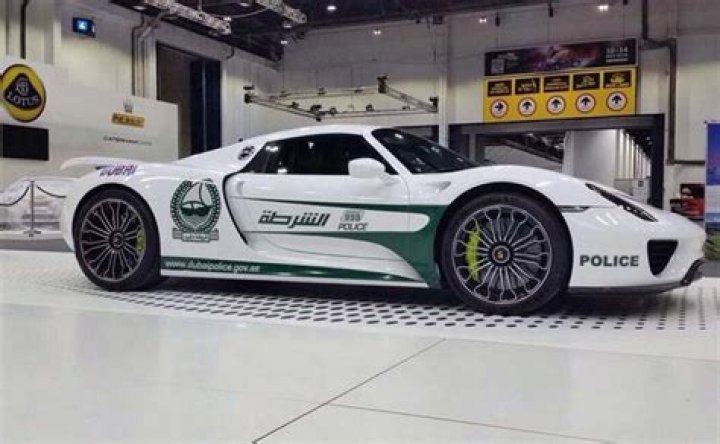 Dubai Police Force Adds Porsche 918 Spyder To Growing Supercar Fleet