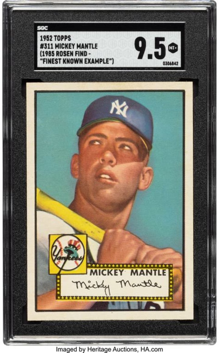 Former NFL Lineman Evan Mathis Selling Mickey Mantle Baseball Card Valued At $3.5 Million