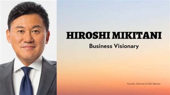 Hiroshi Mikitani Has Made $8 Billion Off An Internet Empire You've Never Heard Of