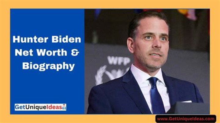 Hunter Biden Net Worth | Celebrity Net Worth