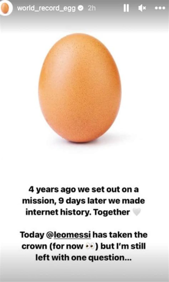 Instagram's "World Record Egg" Could Make Its Creator Millions In Ad Revenue