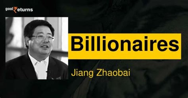 Jiang Zhaobai Net Worth | Celebrity Net Worth
