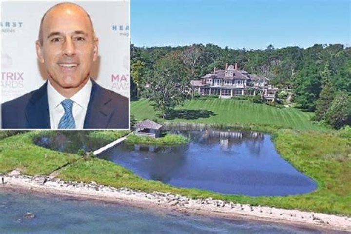Matt Lauer Puts His Mansion In The Hamptons Back Up For Sale At $44 Million