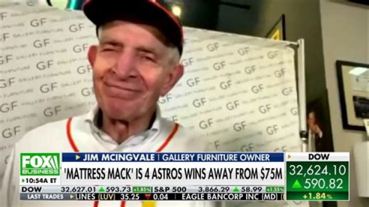 Mattress Mack Is One Astros Win Away From $75 Million
