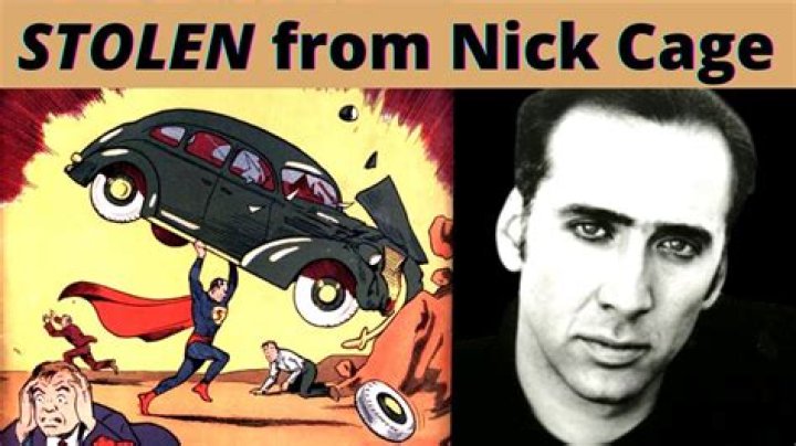 Nicolas Cage's Stolen Vintage Comic Could Set World Record Price