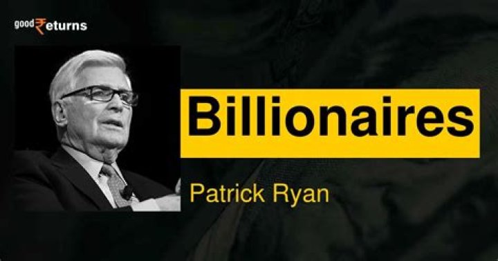 Patrick Ryan Net Worth | Celebrity Net Worth