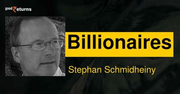 Stephan Schmidheiny Net Worth | Celebrity Net Worth