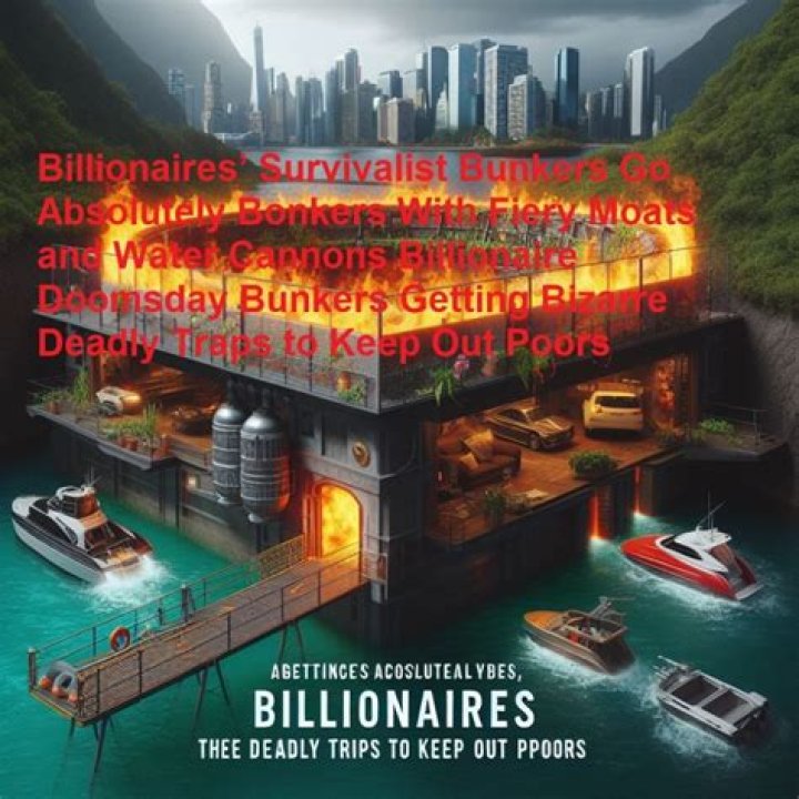 Tech Billionaires Building Fortresses In Preparation For The Apocalypse