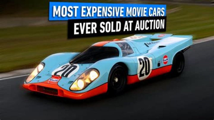 The 9 Most Expensive Cars Ever Sold At Auction