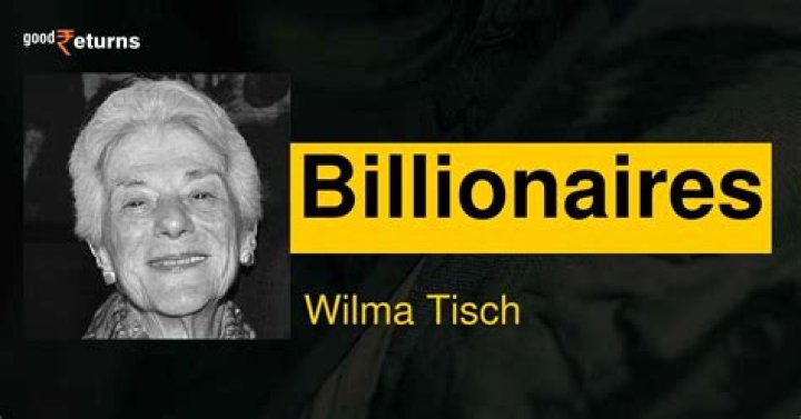 Wilma Tisch Net Worth | Celebrity Net Worth